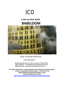 Babeldom - Independent Cinema Office