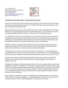 Press Release - Cotuit Center For The Arts