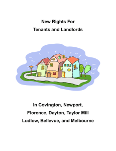 new rights for tenants and landlords