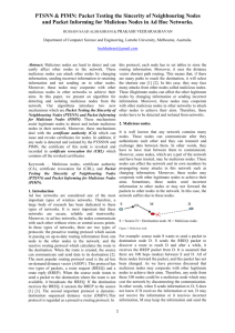 PTSNN & PIMN: Packet Testing the Sincerity of