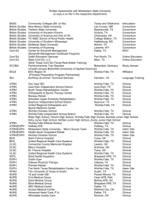 written arrangements with various schools/entities