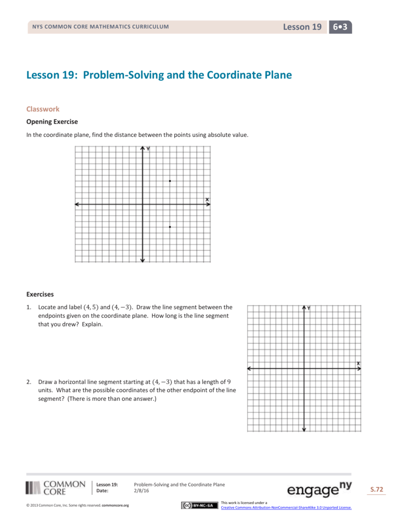 shape and coordinate problem solving with algebra