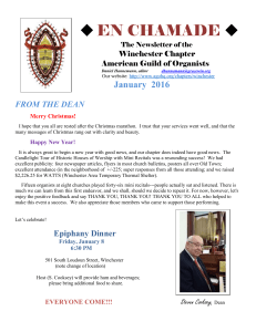 January 2016 - American Guild of Organists