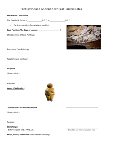 Prehistoric and Ancient Near East Guided Notes