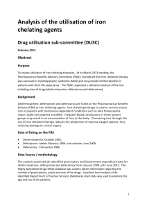 Full report on Iron Chelating Agents (Word 325 KB)