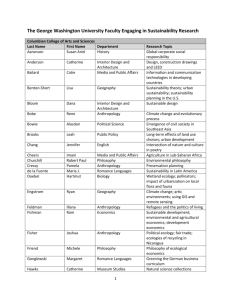 GW Faculty Engaging in Sustainability Research_1