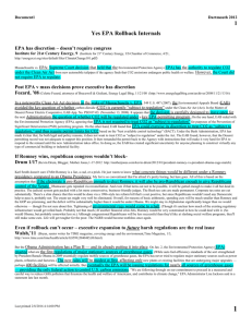 EPA Internal Links - Open Evidence Archive