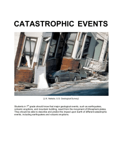 Catastrophic Events - Troup County School System