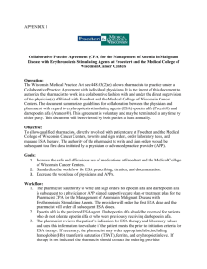 APPENDIX 1 Collaborative Practice Agreement (CPA) for the