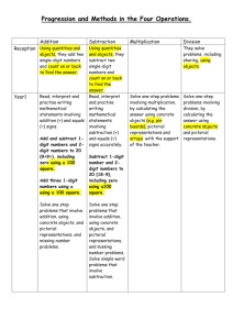 Progression and Methods in the Four Operations.