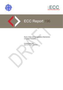 ECC Report