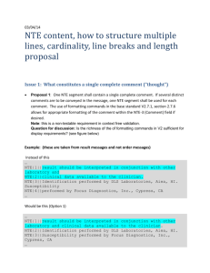 NTE-3 – FT (Comment)