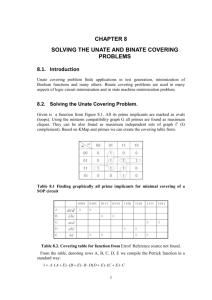 CHAP_8. Unate and Binate Covering. CHAP_9. Man Wolf Cabbage