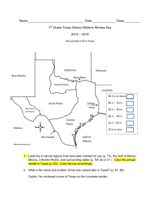 File 2015 7th grade texas history midterm exam review key