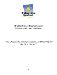 Parent-Handbook - Brighter Choice Charter Schools