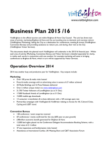 Marketing Plan 2015/16
