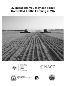 22 questions you may ask about Controlled Traffic Farming in WA