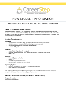 new student information