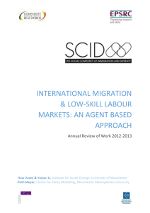 International migration & low-skill labour markets