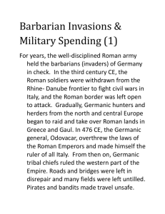 Fall of Rome - SchoolNotes