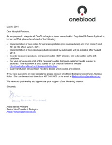 Link - OneBlood Scientific, Medical and Technical