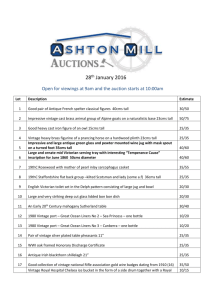 Catalogue - Ashton Mill Auctions