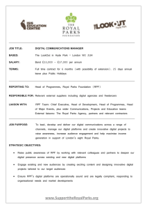 the royal parks foundation > who we are