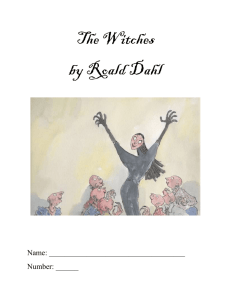 Reading Unit - The Witches