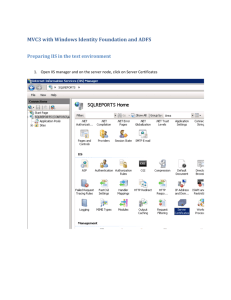 MVC3 with Windows Identity Foundation and ADFS