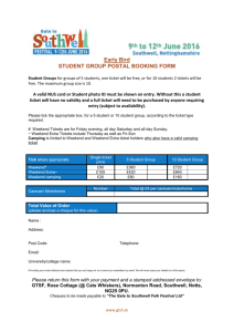 Student Postal Booking Form