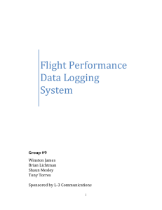 Flight Performance Data Logging System