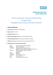 Academic Clinical Fellowship Programme