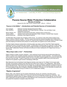 Pocono Source Water Protection Collaborative