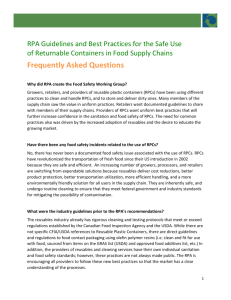 RPA Guidelines_ FAQs_FINAL - Reusable Packaging Association