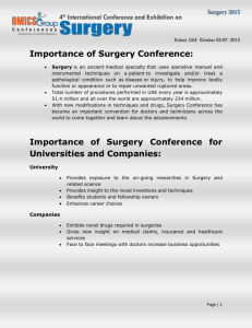 Surgery Conferences across the World
