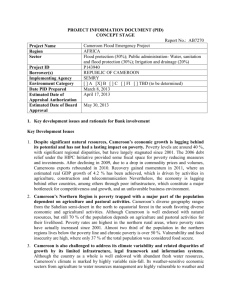 PROJECT INFORMATION DOCUMENT (PID) CONCEPT STAGE