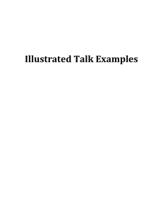 Illustrated Talk Examples