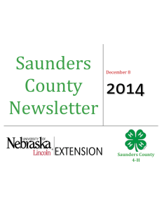 December 2014 Newsletter