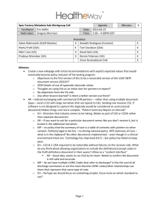 2014-04-23-Spec Factory Metadata SubWorkgroup Minutes