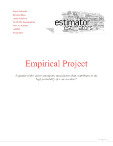 Empirical Project