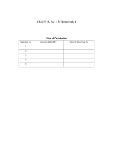 CSci 5715, Fall 15: Homework 4