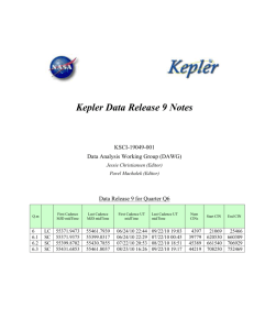 Kepler: A Search for Terrestrial Planets