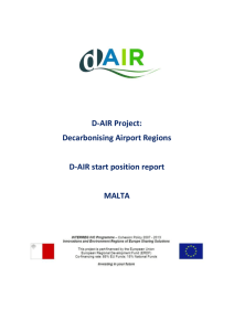 Malta Start Position Report dAIR