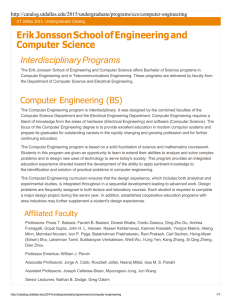 Computer Engineering (BS) - The University of Texas at Dallas
