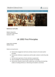 LA 1002 First Principles 15-16