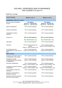 ACS ASIA - EXPATRIATE HEALTH INSURANCE THE COVERS F1b