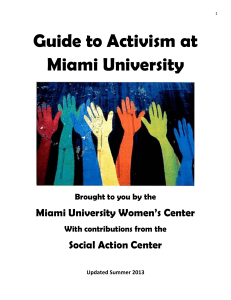WMC Activist Guide