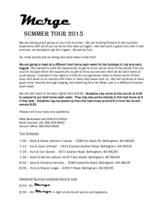 pursuit SUMMER TOUR