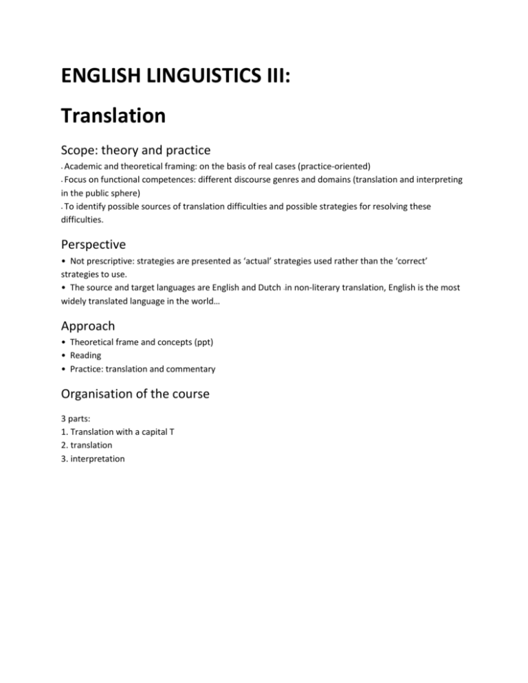 translation agency thesis