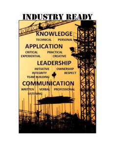 Industry Ready Guidelines